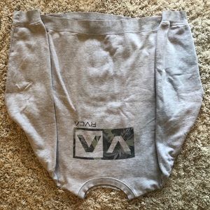 Grey RVCA Crewneck Sweatshirt